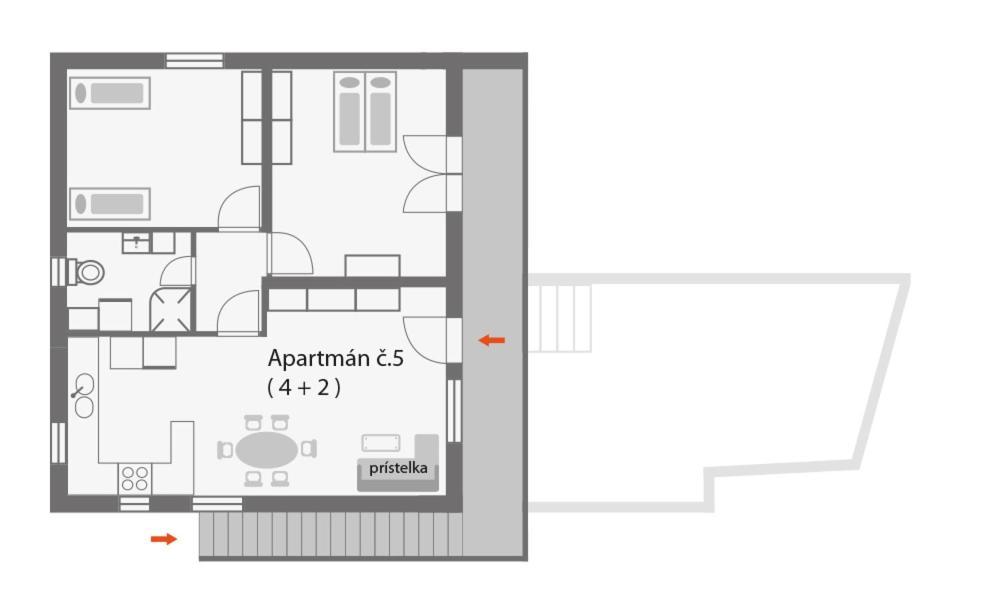 Villa Kristinka Vodice Ngoại thất bức ảnh